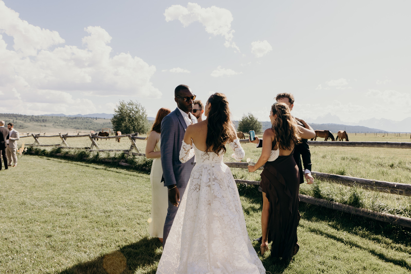 Kate and Bobby in a mountain landscape
