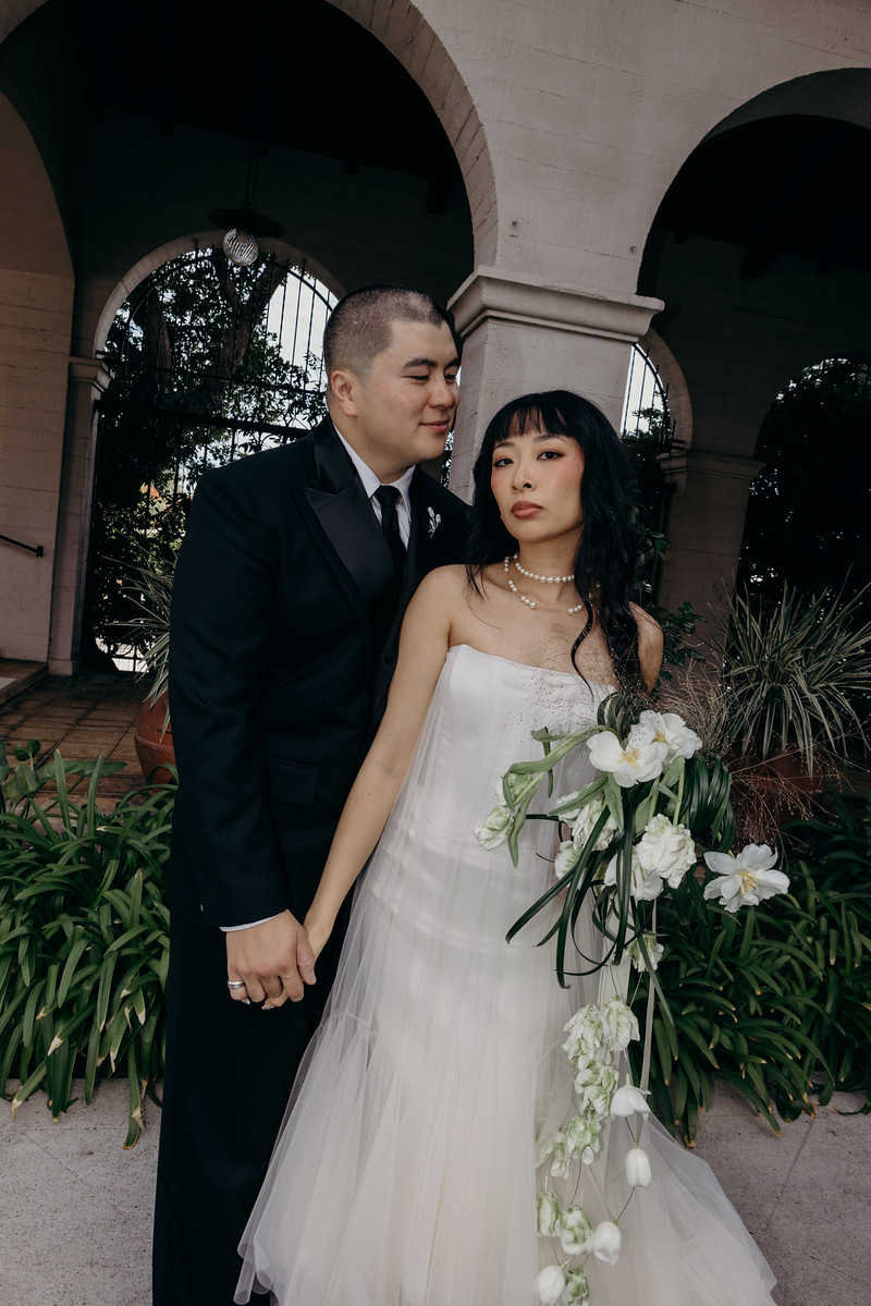 Andrea and Ryan wedding portrait