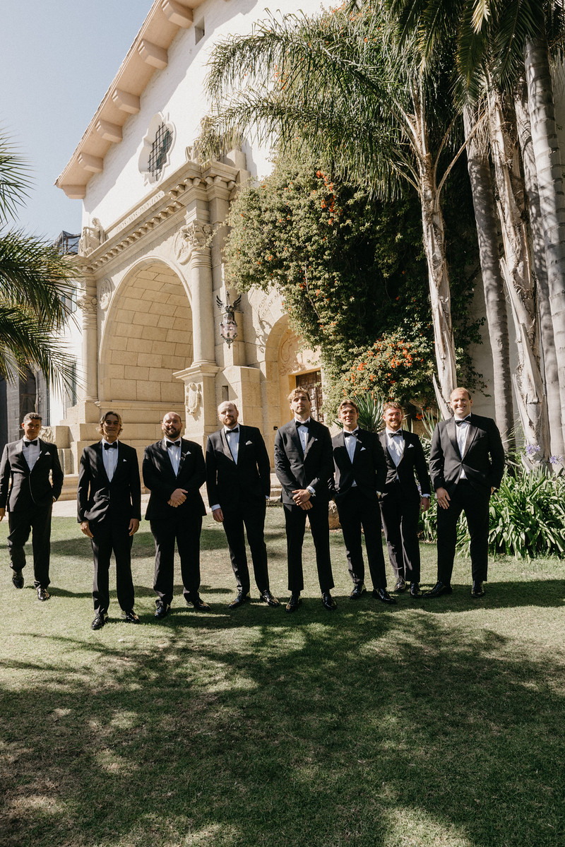 Groomsmen portrait