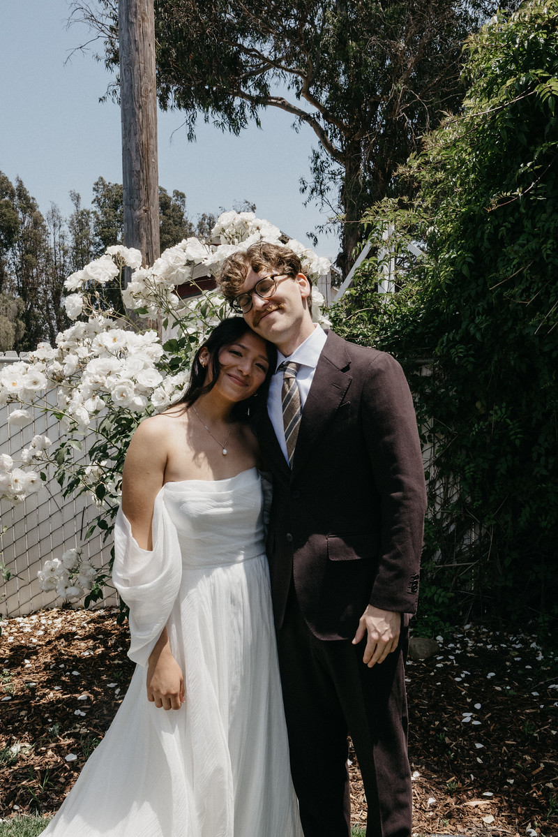 Wedding party portrait
