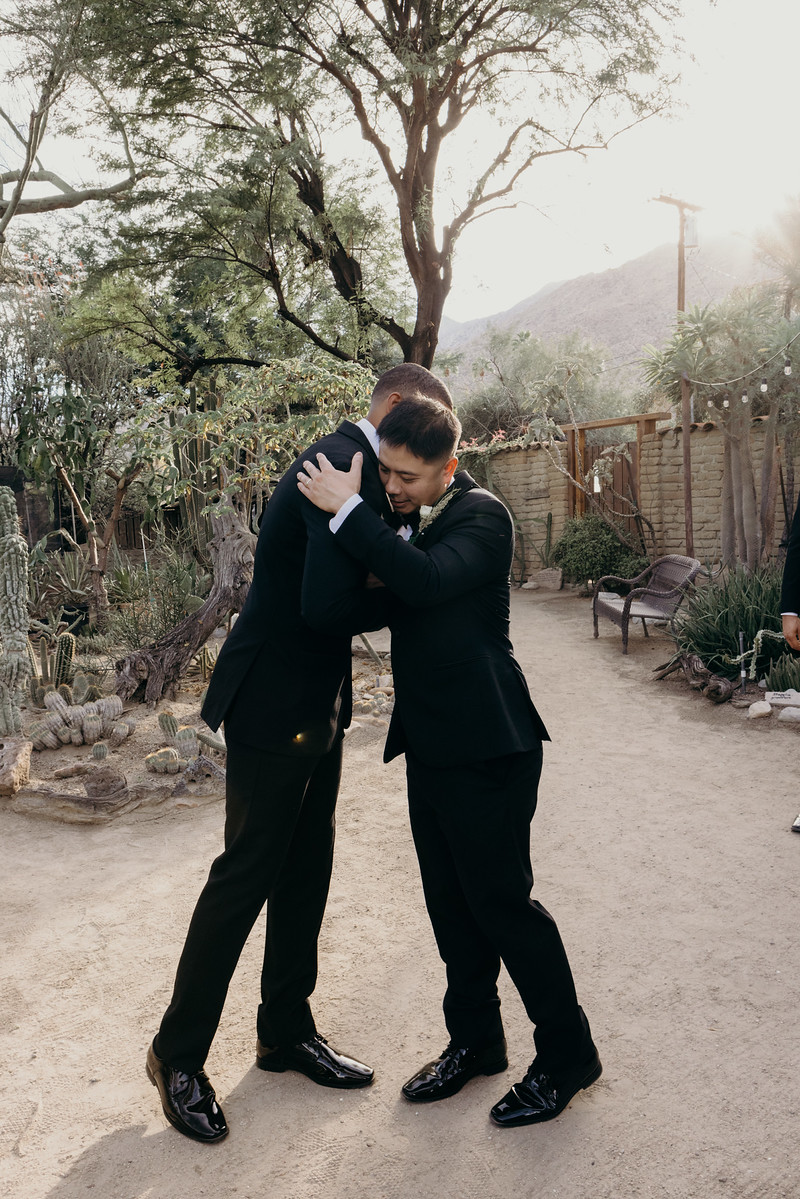 Groomsmen celebration