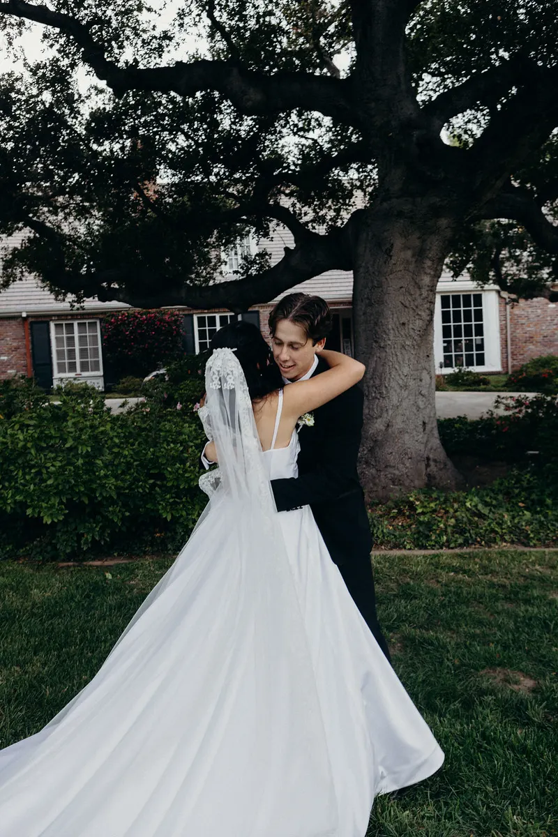 Tirsa and Zach wedding portrait
